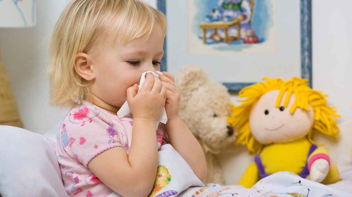 Erkältung bei Kindern behandeln