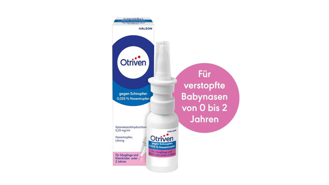 Otriven gegen Schnupfen 0,025&nbsp;% Nasentropfen:<br/> Präzise, schnell & langanhaltend